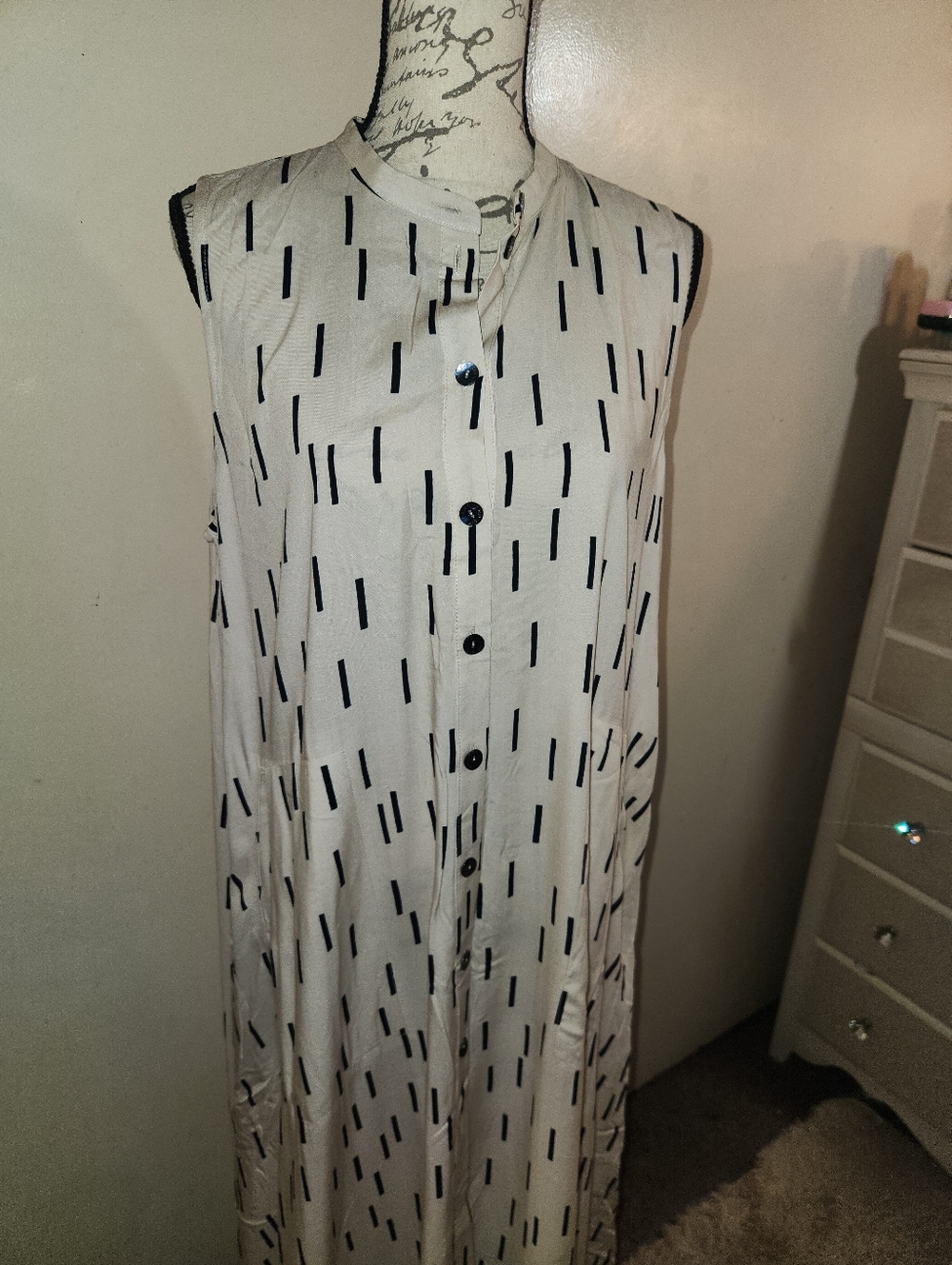Bitte Kai Rand ☆Sleveless Button Front Dress - Picture 5 of 12
